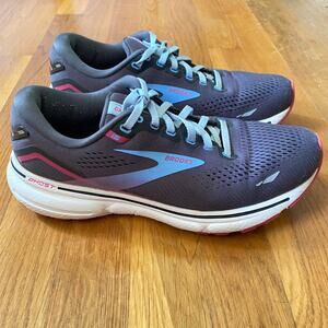 Brooks Women’s Ghost 15 Running Shoes – Ebony/Open Air/Lilac Rose